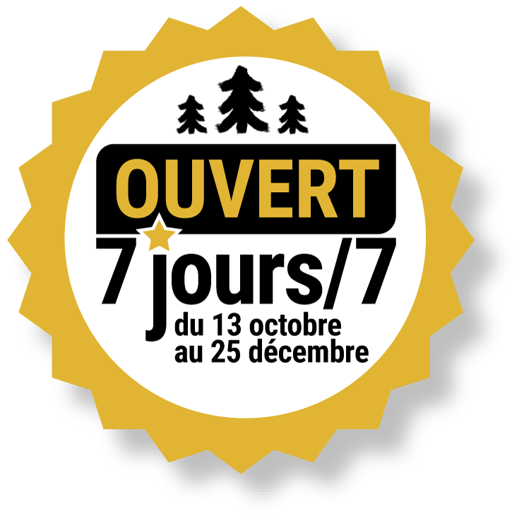 Sapins Latour - ouvert 7jours/7 du 14 septembre au 25 décembre